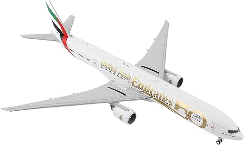 GeminiJets GJUAE2050 Emirates Boeing 777-300ER UAE 50 aniversario A6-EGE escala 1400