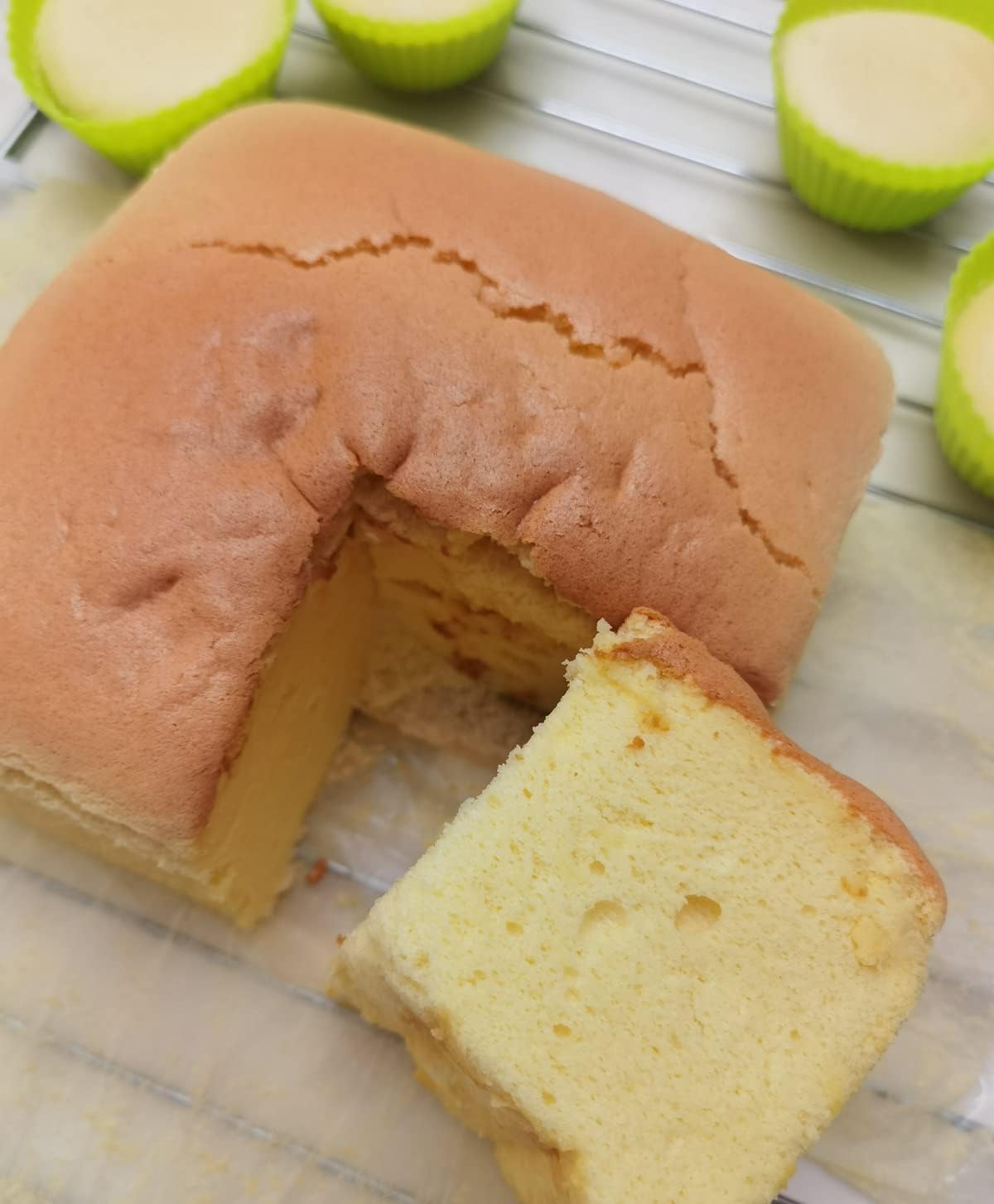 Siking 8'' x 3'' Deep Square Cake Pan Baking Mold Non-stick Coating Heavy Duty Brownie Bread Tray ( Champagne Gold ) (8 8 3 inch) - Image 8