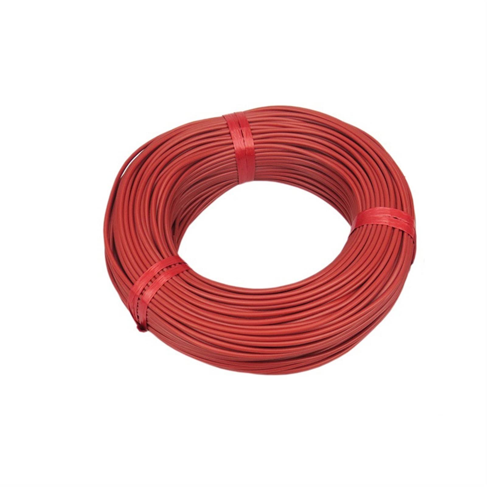 Câble chauffant électrique en Fiber de carbone, 100 mètres, 12K, 33ohm, caoutchouc de Silicone, for chauffage au sol Incubation
