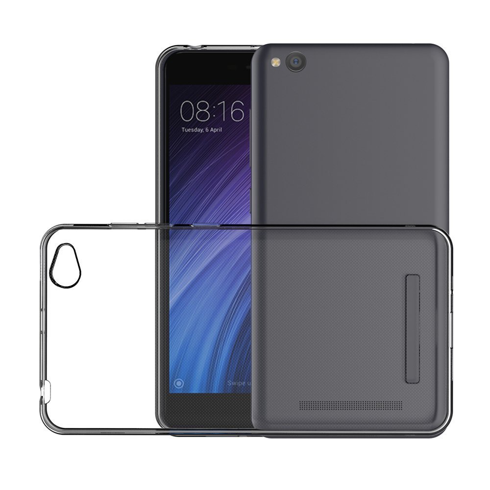 Custodia per Xiaomi Redmi 4X (5 Pollici) MaiJin Morbido TPU Cover Cristallo di rocca Trasparente Anti Scivolo Protezione Posteriore Cover