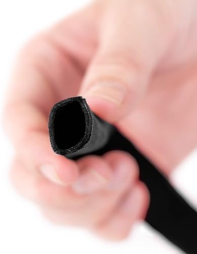 Miniatura 2 de Country Brook Design - Correa de nailon tubular negro de 58 pulgadas