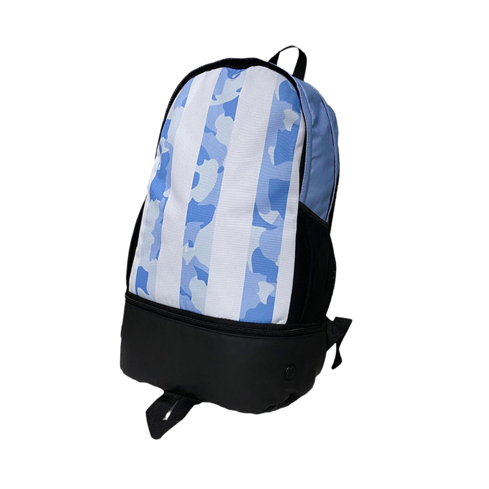 Soccer Backpack Sports Backpack with Shoe Compartment for Men Gym Duffel Bag White Light Blue | Sporting Goods | Team Sports | Soccer