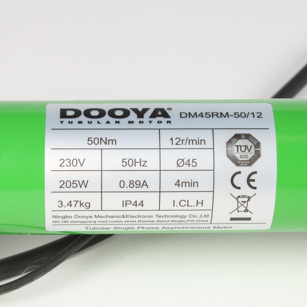 Új Dooya Dt82Tv 5 Huzalfüggöny Motor 1,2N Rs485/Dry Contact/Rf433