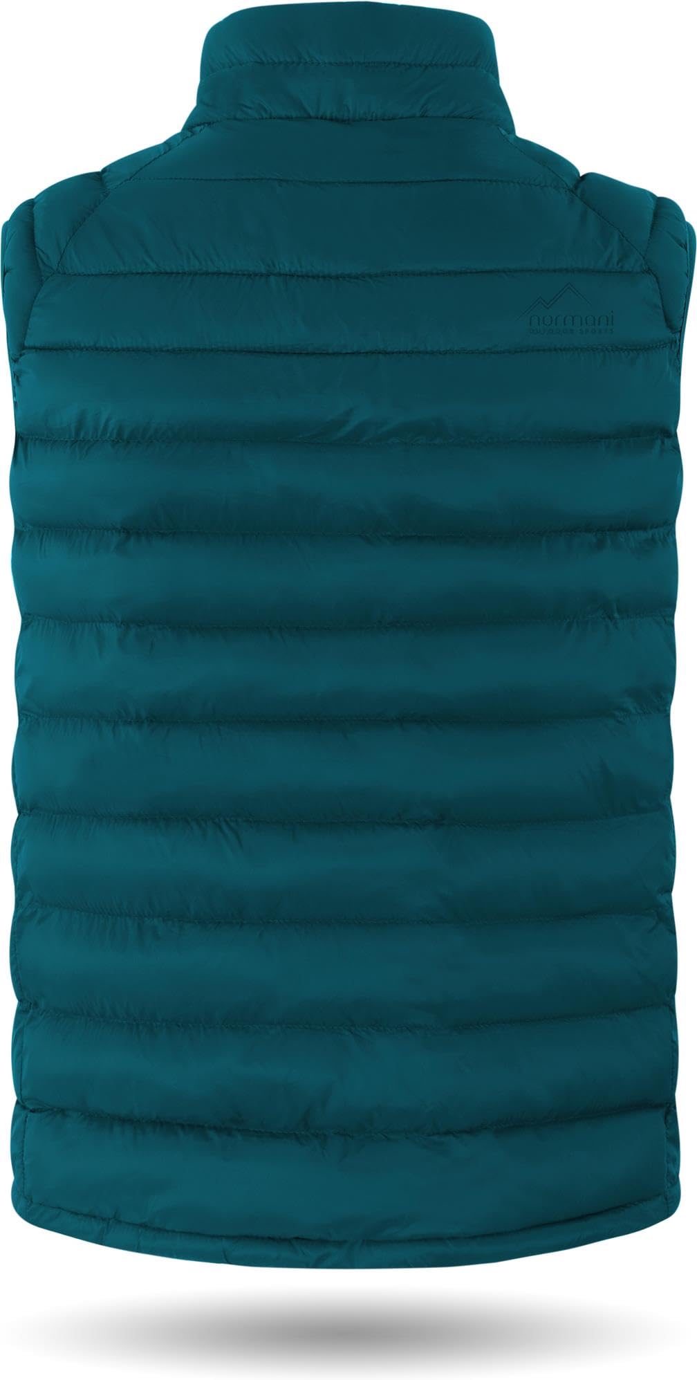 normani Kinder Steppweste Übergangsweste gefütterte Outdoor Weste Ärmellose Jacke für Junge und Mädchen mit Reißverschlusstaschen 98 bis 176