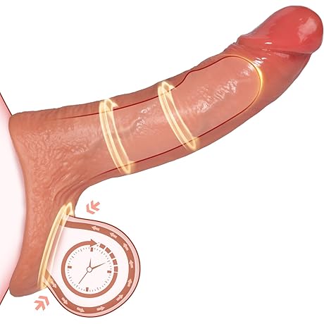Reusable 6.7'' Silicone Penis Sleeve and Testicle Ring