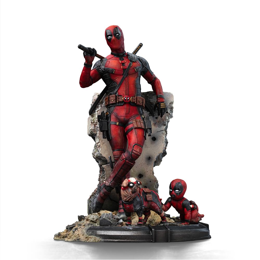 Iron Studios Collecitble Statue Deadpool 3 Art Scale Statue 1/10 Deadpool Resin Polystone…