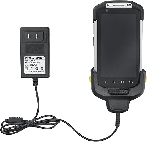 TC70 TC77 TC72 TC75 TC70X Cable de carga para escáner símbolo Zebra PDA, 5V4A con cable de 3.4 pies Android de código de barras, cargador de