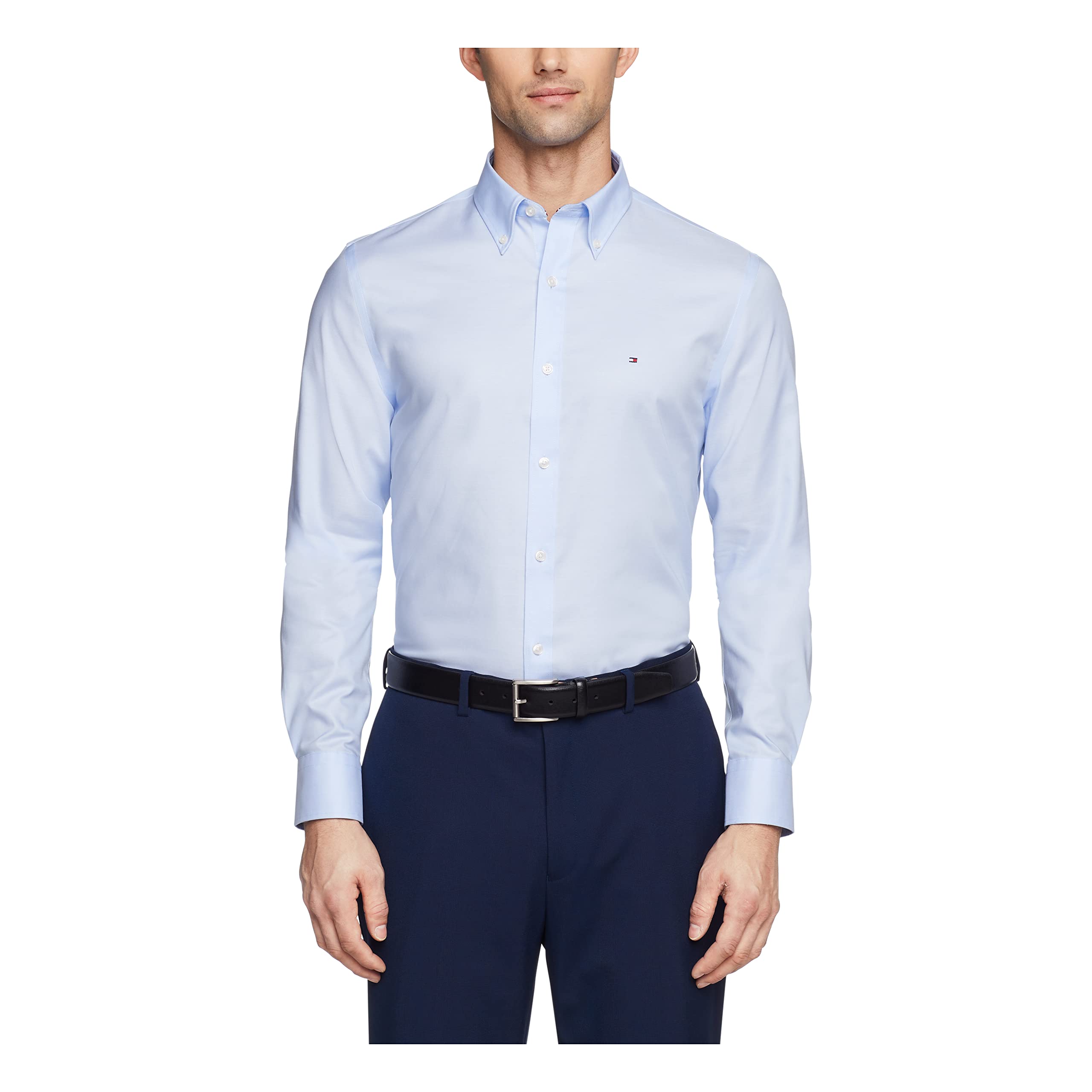 Tommy Hilfiger Mens Classic Button Up Shirt