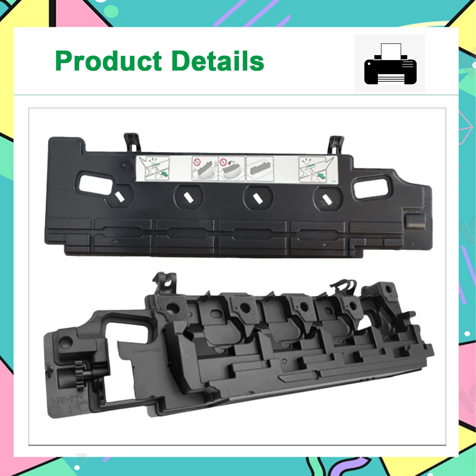 Compatibile Per Toshiba TB-FC50E TBFC50E Scatola Di Toner Per Rifiuti, Per E-Studio 2555c 2555cse 3555c 3555cse 4555cse Stampante 6AG00005101 1-pack