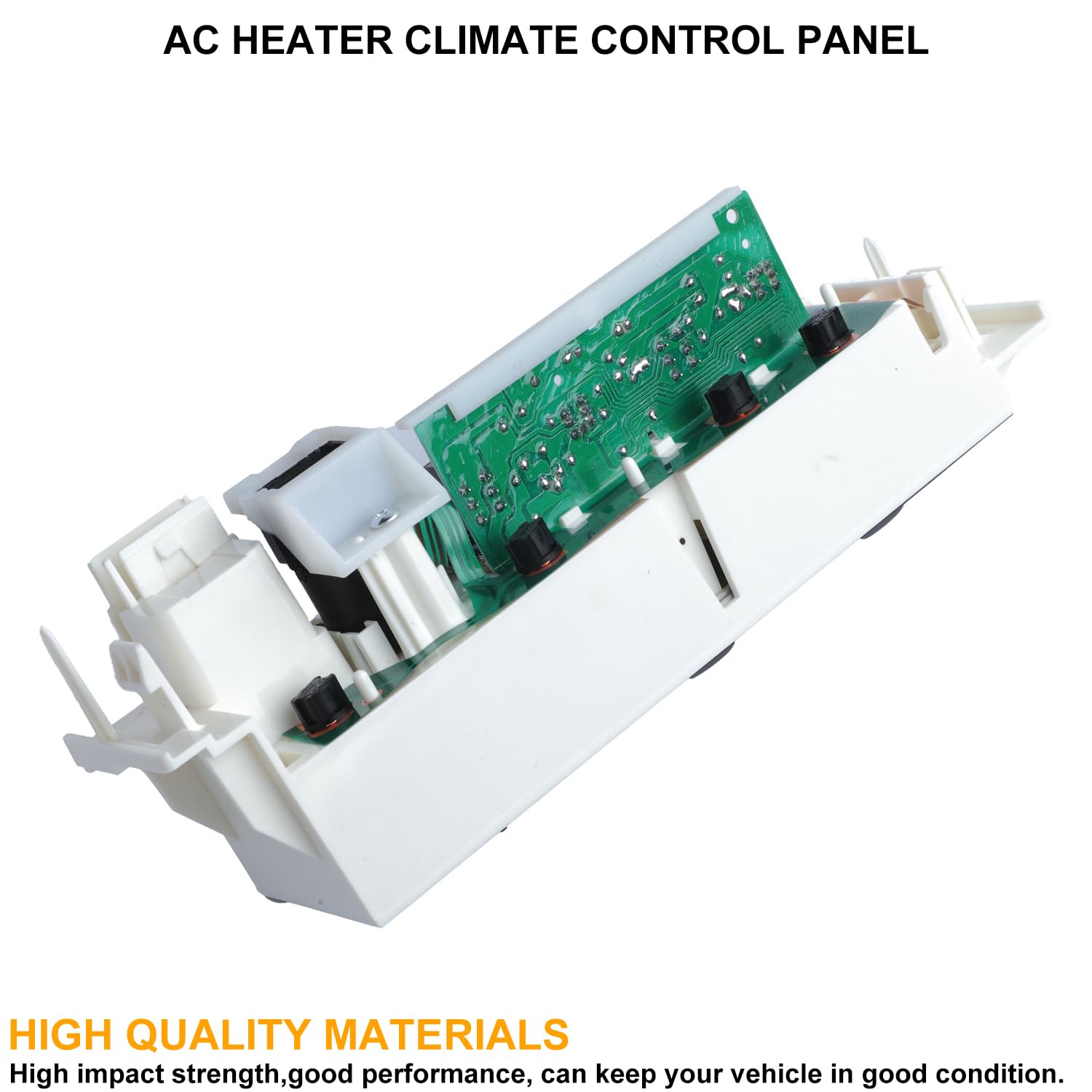 AC Heater Panel Climate Control Module Switch for Chevy GMC C1500 C2500 C3500 K1500 K2500 K3500 Truck 1996 1997 1998 1999 2000 2001 2002 Without Rear Window Defogger 16231175 9378815 15-72548 599-007