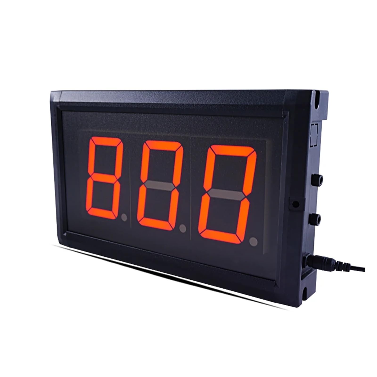 3 Zoll 3-stelliges LED-Display, digitaler Sicherheits-Tageszähler, Wandmontage, Fernbedienung, einseitiges, voll rotes Display Einsatz in Mehreren Szenarien