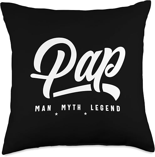 Pap Man Myth Legend - Father's Day Throw Pillow