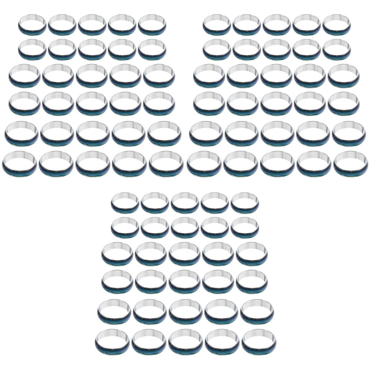 SOIMISS 100 Pcs Color Changing Ring mood ring for women rings for women mood rings for kids men ring mood rings for men kids rings mood ring colors men’s rings jewelry man copper garnet