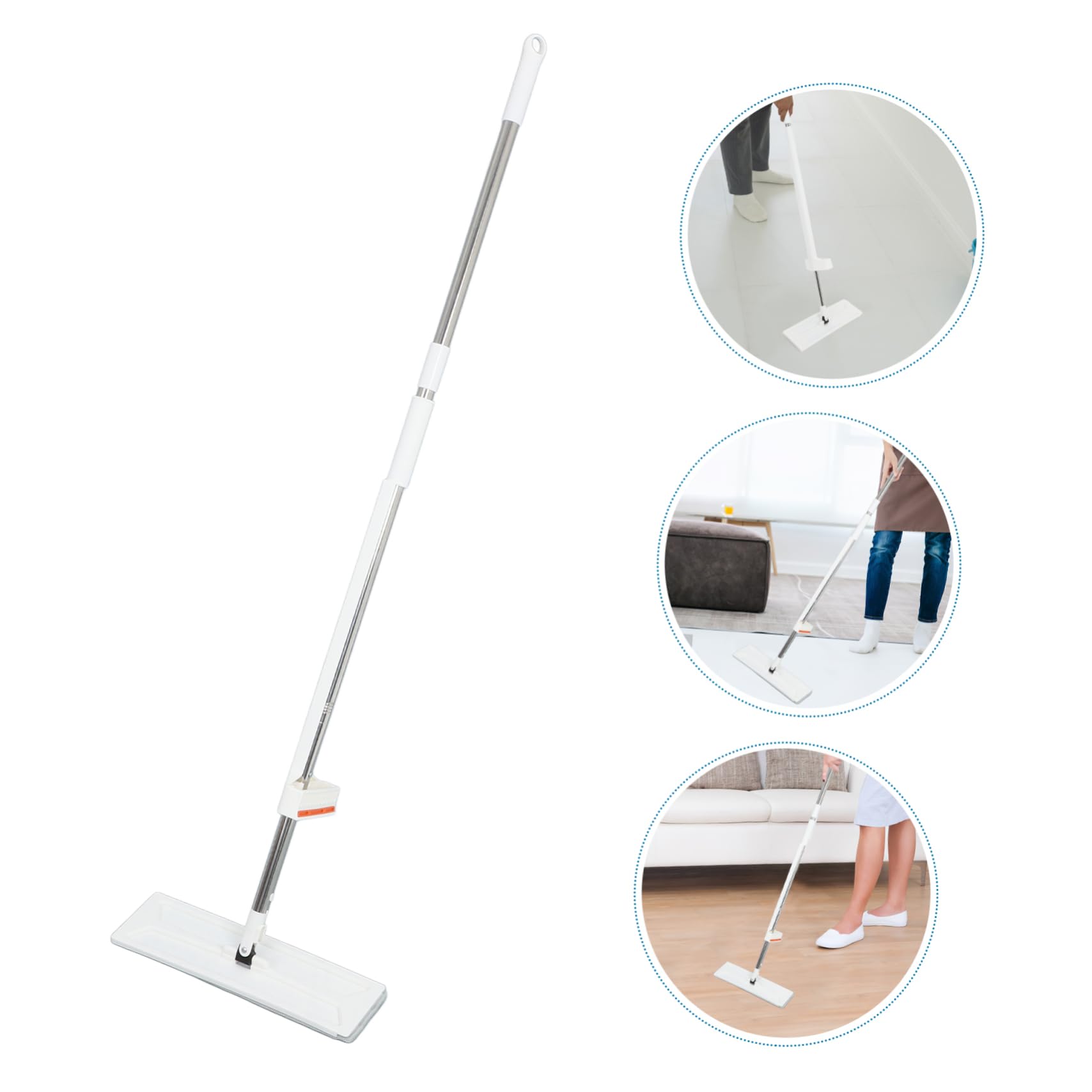 Mop Lavapavimenti Autostrizzante 50 Pollici in Microfibra per Casa