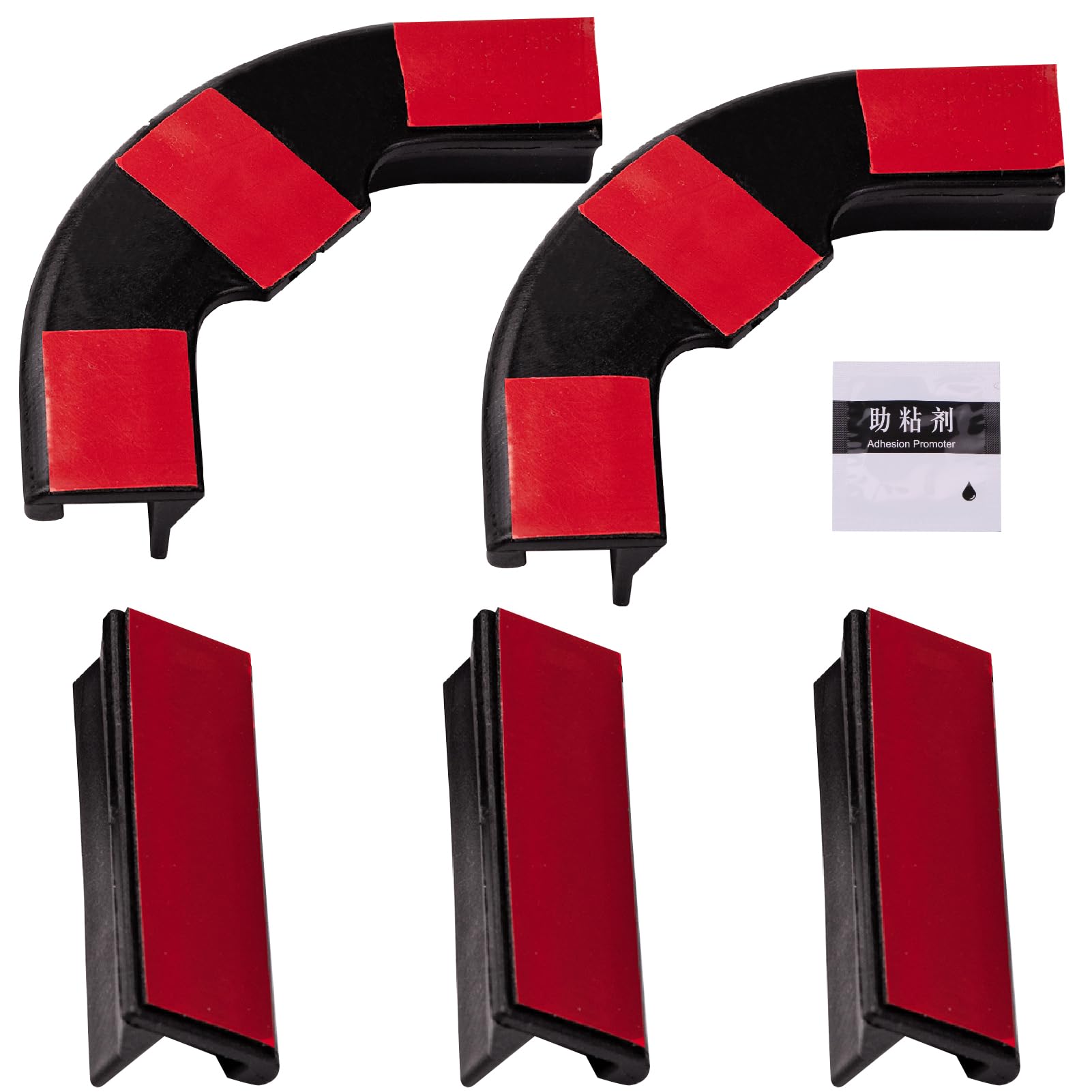 5 PCS Upgraded Generic Brackets Fit for Philips Hue Play Gradient Lightstrip Mounting Clips Holder Good Support Effect for Flat and Non Flat Back of