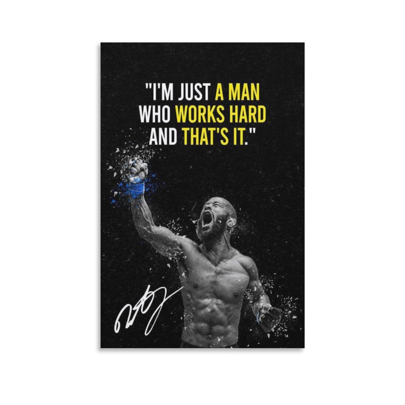 FCOIN Demetrious Johnson Canvas Poster Poster Painting Canvas Wall Art Living Room Posters Painting 20x30inch(50x75cm)