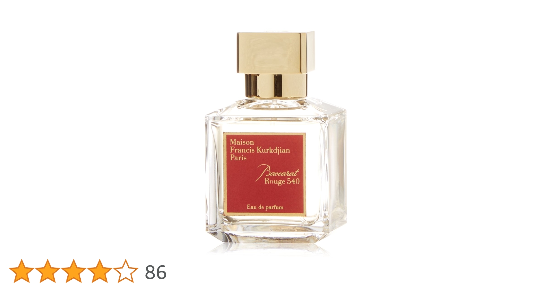 Amazon | メゾンフランシスクルジャン バカラルージュ540 EDP SP 70ml