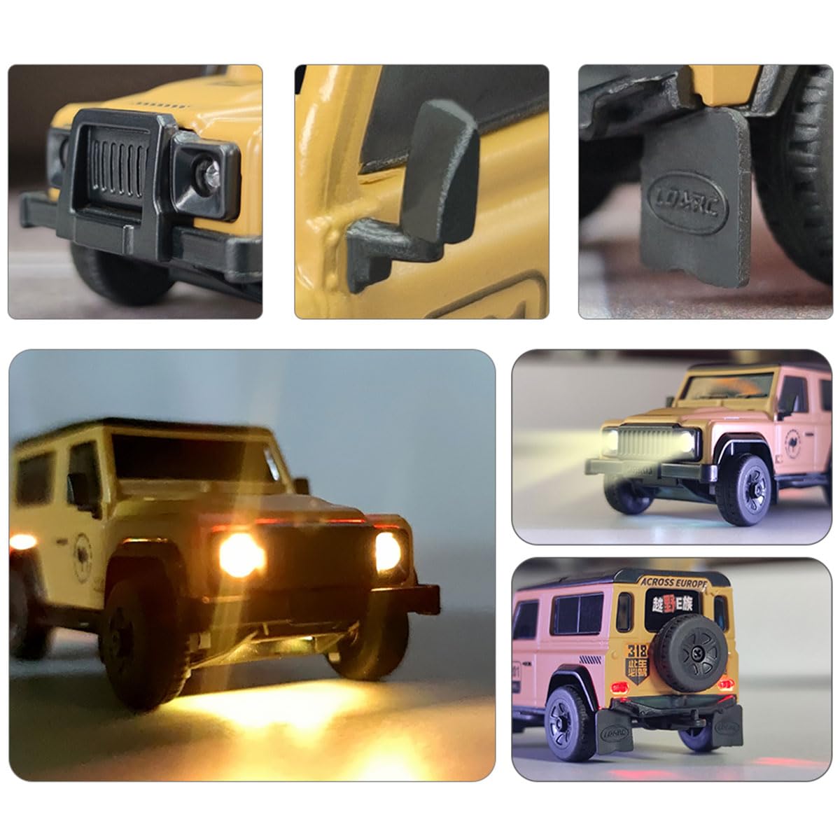 R01 1/64 samochód RC, mini pojazd wspinaczkowy 2,4 G, model RC samochód wspinaczkowy, RC Off-Road, RC Crawler Car RC Buggy, prezent urodzinowy dla dorosłych -RTR