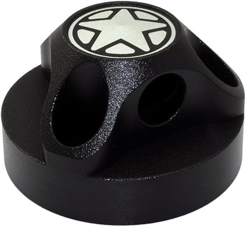 Miniatura 2 de VMS RACING Carcasa para antena de aluminio compatible con Jeep Wrangler JK Sahara Sport Rubicon Unlimited Freedom Fifty 07-20