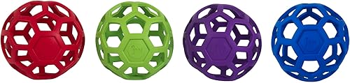 JW Hol-ee Roller Dog Fetch - Dispensador de golosinas para perros XL de 7.5 pulgadas de diámetro