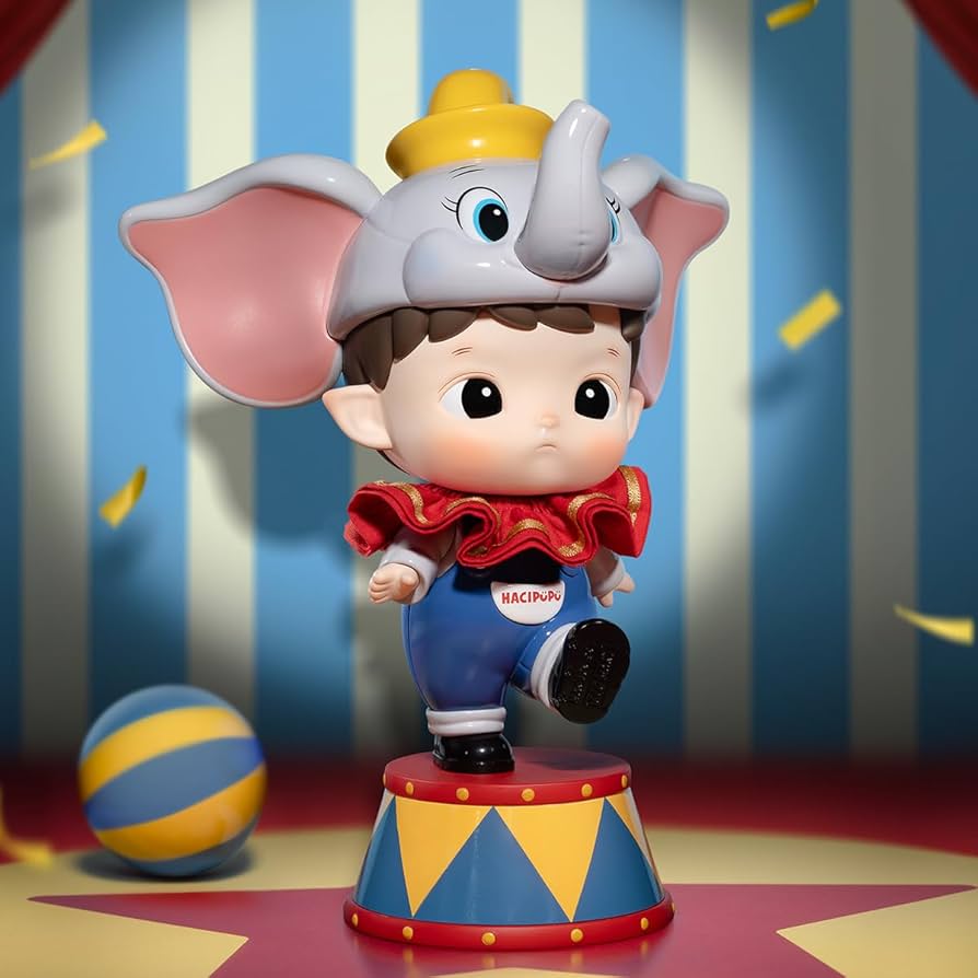 Amazon.co.jp: POP MART HACIPUPU × Dumbo Figurine ポップマート