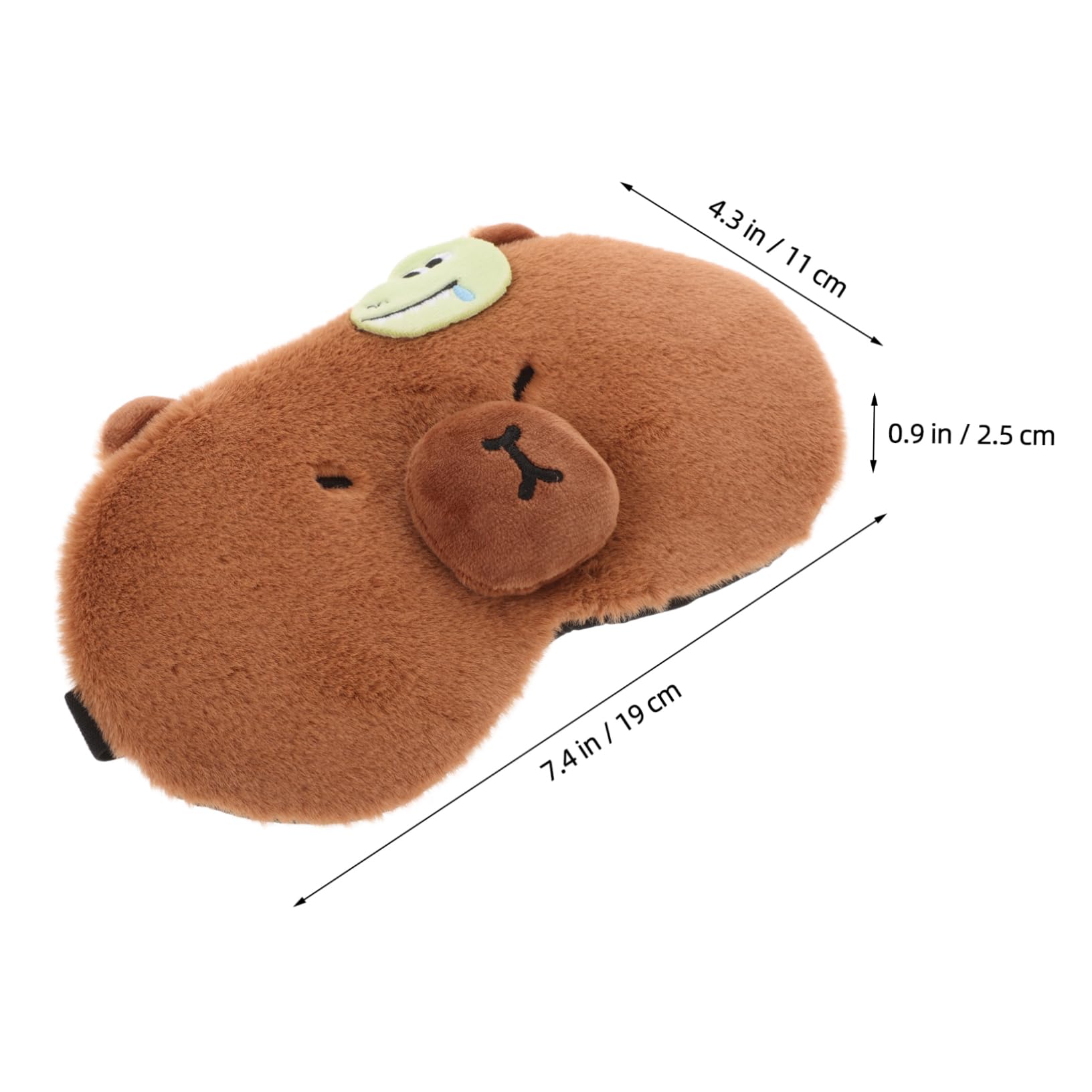 Healeved 5stücke Plüsch Schlafmaske Mit Kühlpack Tragbare Augenbinde Für Erwachsene Süße Cartoon-designs Für Reisen Zuhause Und Entspannende Momente