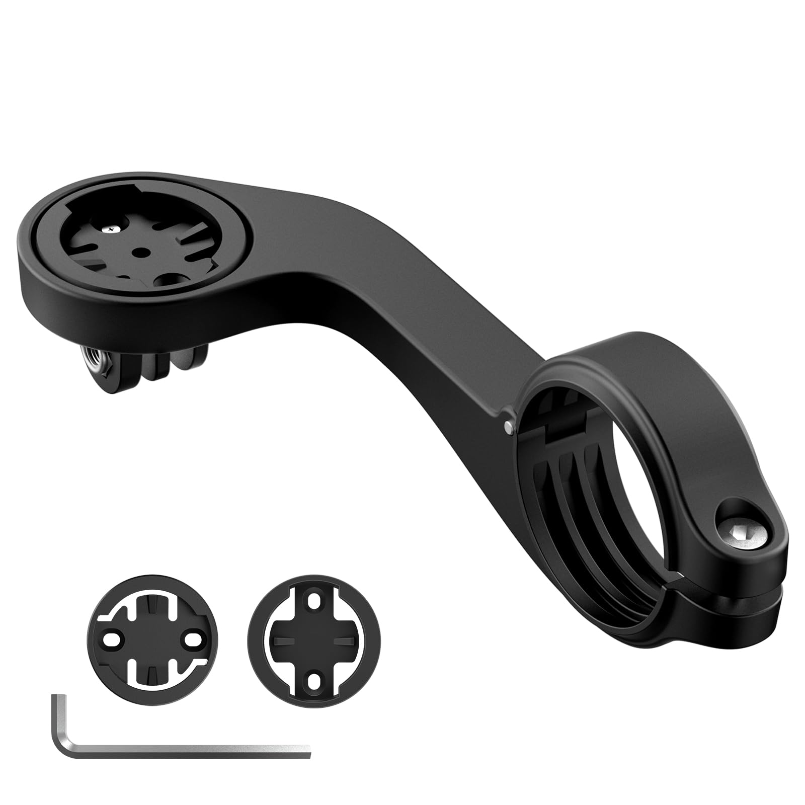 AOM05 Out Front Mount Compatible with Garmin Wahoo Bryton Computer | Fit 31.8-35MM Bike H…