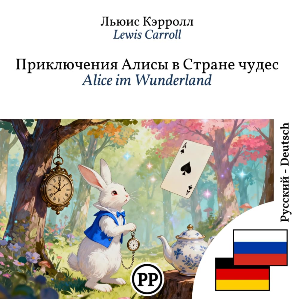Alice im Wunderland: zweisprachiges Buch Russisch-Deutsch (zum Lernen von Russisch)