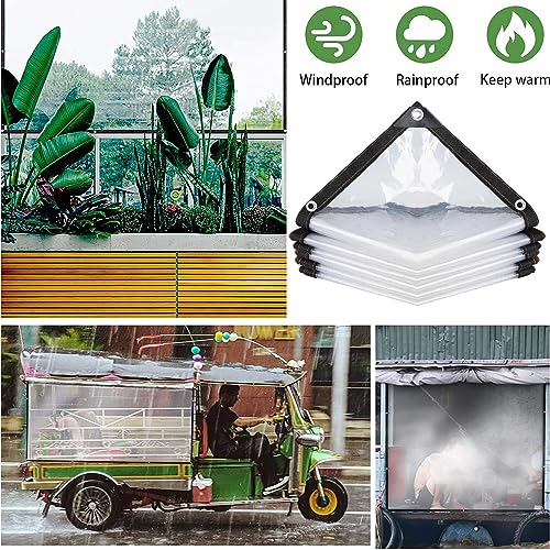 Cortinas impermeables para exteriores transparentes para disfrutar de la pérgola todo el año 4