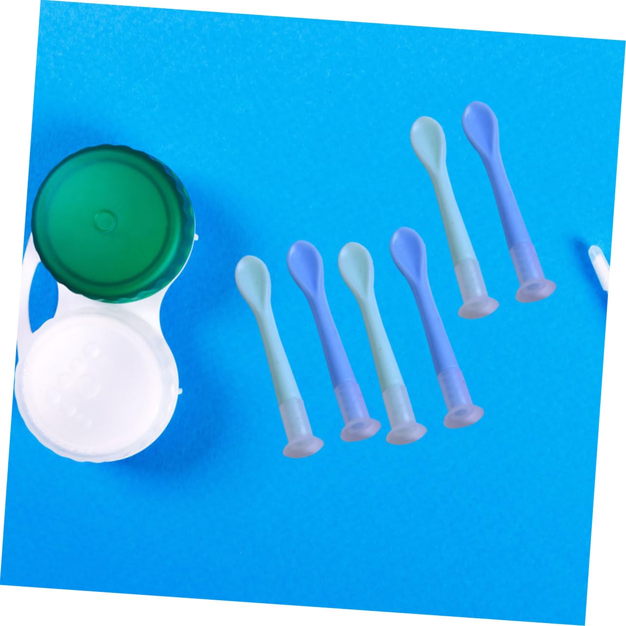 Healeved Sets Kontaktlinsen-einsetzwerkzeug Kunststoff-linsenstifte Wiederverwendbare Tragbare Sanfte Linsen Für Den Täglichen Gebrauch Auf Reisen Pcs