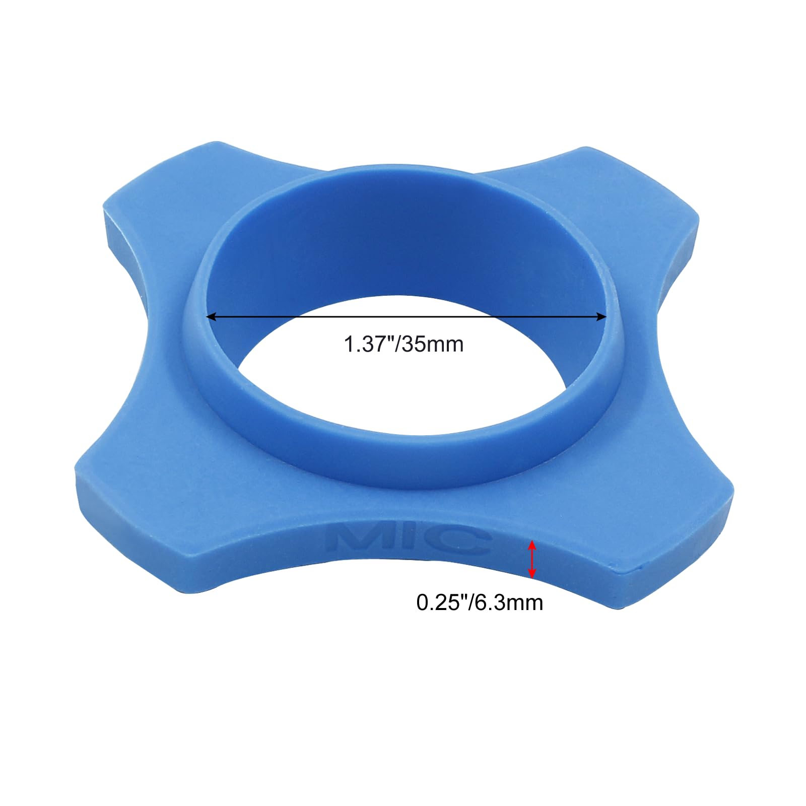 4 Pcs Microphone Anti-Roll Rubber Rings Mic Rolling Protection Anti-Slip Rubber Rolling Rings(Multi Color)