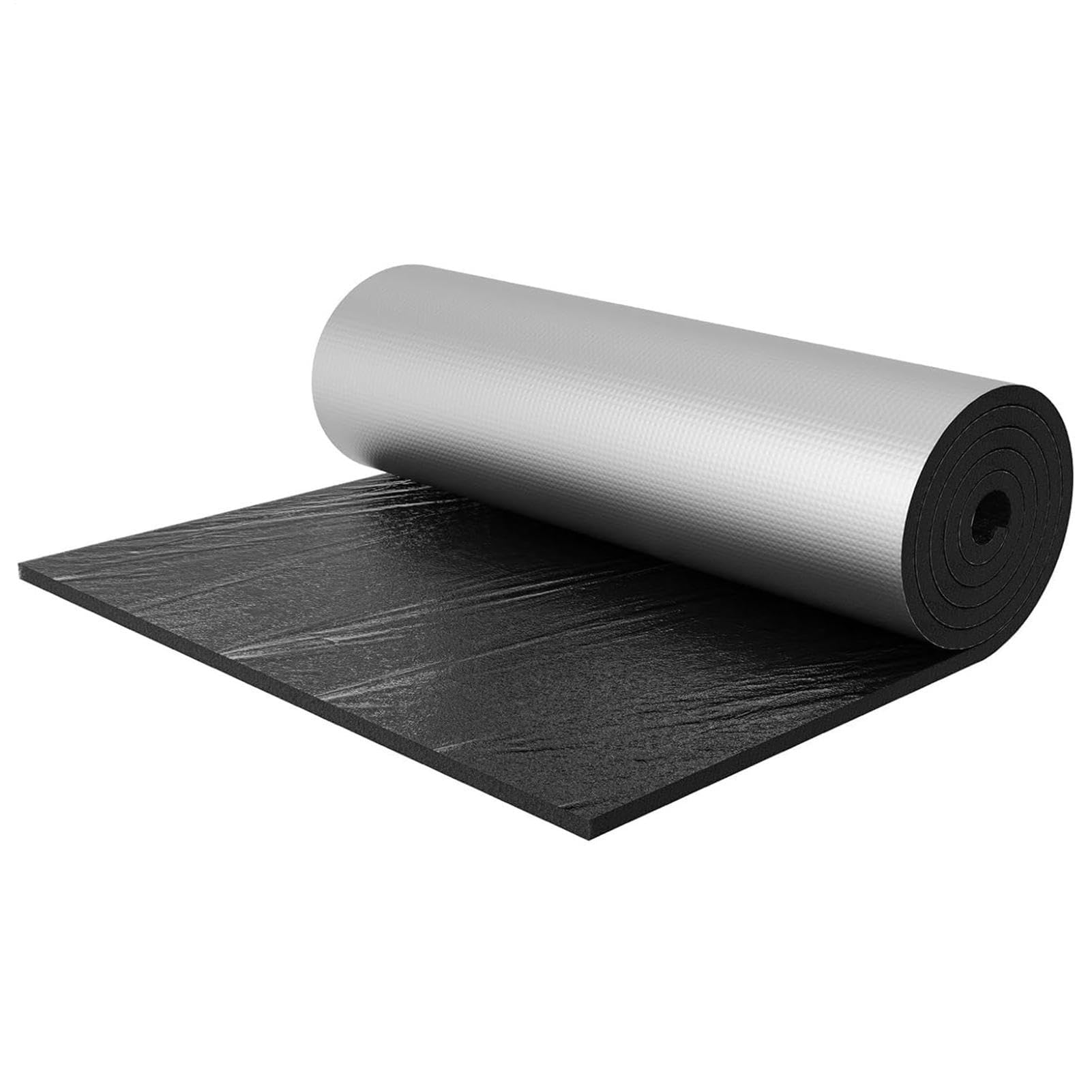 Almohadilla para tanque de inodoro, uso versátil, 100 x 40 cm, kit de aislamiento para tanque de inodoro, forro para tanques, protección anticondensación, forma bañera, ducha, fregadero, baño, cocina