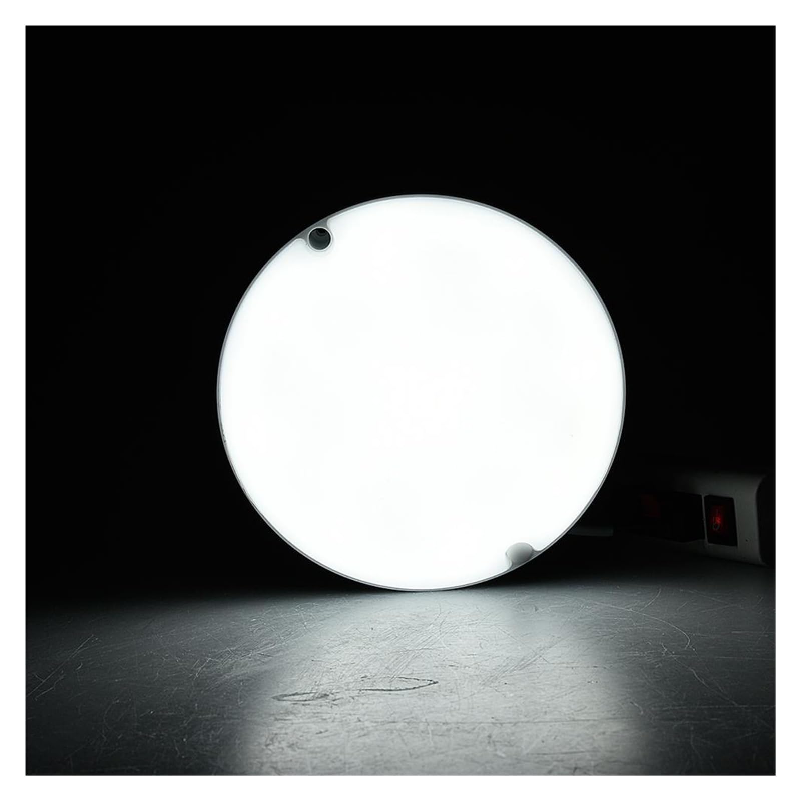 IP65 16W 20W rond/ovale LED étanche à l'humidité plafonnier étanche salle de bains extérieure jardin Patio lumière moderne applique murale (Color : Oval 16W, Size : Cold White)
