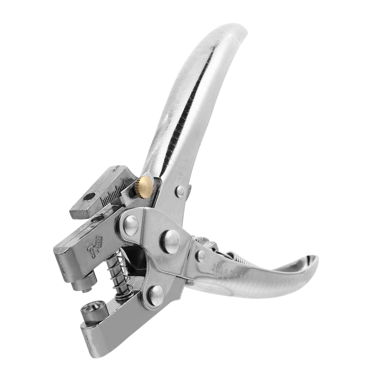 ULDIGI Heavy Duty Shaped Hole Puncher Set Metal Punching Tool for Watch Straps DIY Craft Punch for Leather Fabric