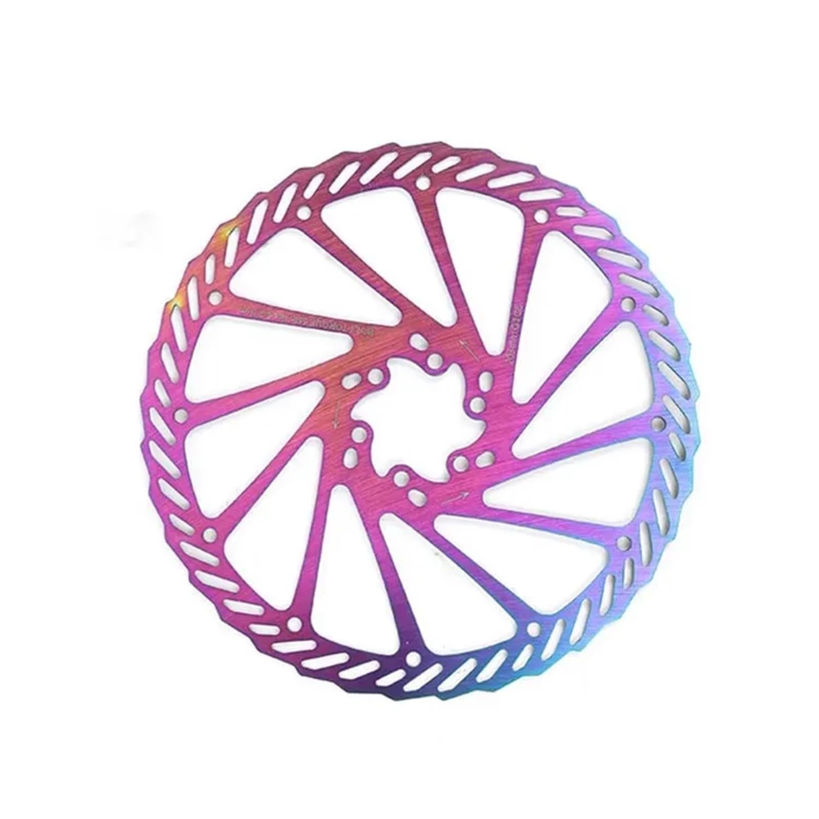 Disque de Frein Coloré VTT Frein à Disque Creux Rotor de vélo électrique 120/140/145/160/180mm Accessoires Scooter