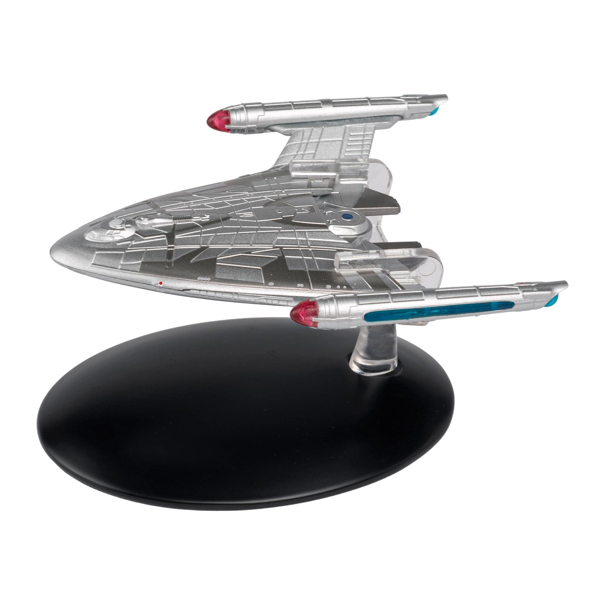 Star Trek Starships Warp Delta Die-Cast Vehicle con rivista collezionista #82