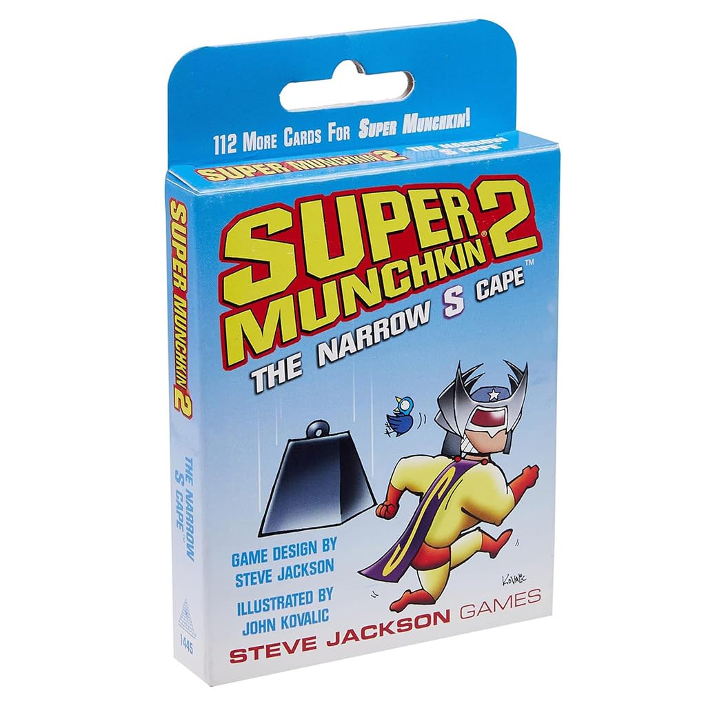 Amazon.com: Super Munchkin 2 – The Narrow S Cape Card Game