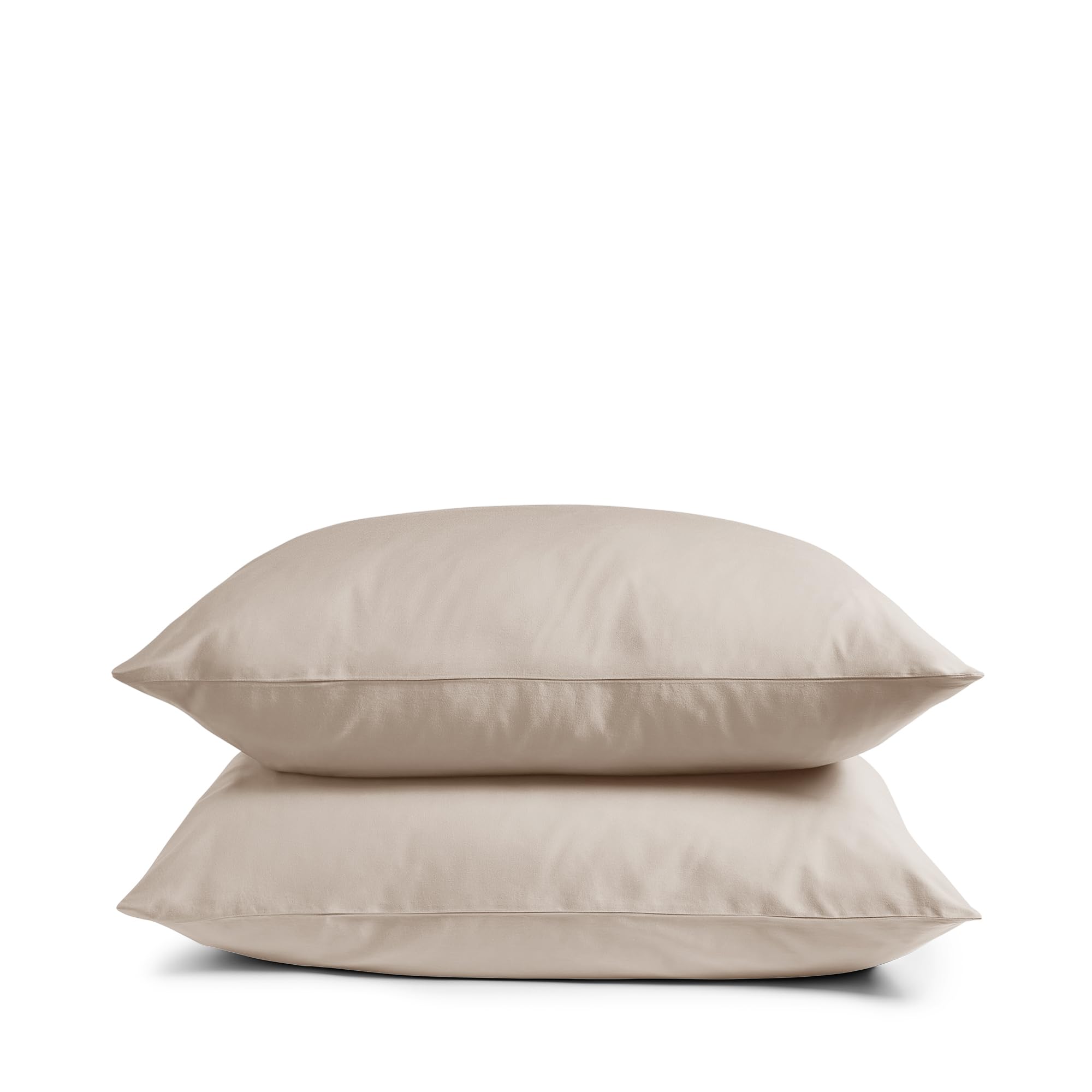 Luxury 100% Organic Original Pillowcases | Standard Size Pillow cases 50 x 75cm | Luxurious Hotel Quality Pure Cotton | Percale or Sateen Finish | Dusky Pink - Soft & Smooth