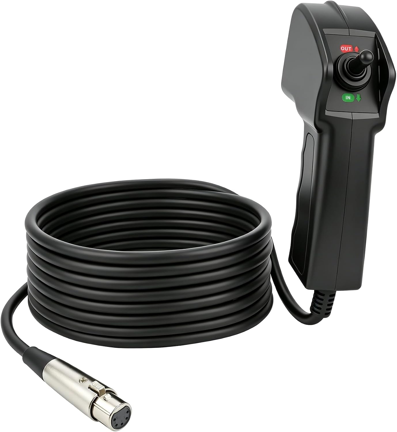 SB97495-50 Winch Remote Control Compatible with smittybilt XRC8, XRC 15, XRC 12, XRC 10, XRC 9500 Winch 5 Pin Remote, 13FT C-Type Plug, Ergonomic Grip