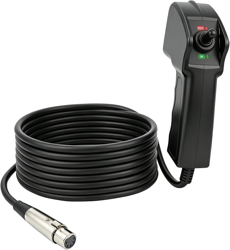 SB97495-50 Winch Remote Control Compatible with smittybilt XRC8, XRC 15, XRC 12, XRC 10, XRC 9500 Winch 5 Pin Remote, 13FT C-Type Plug, Ergonomic Grip