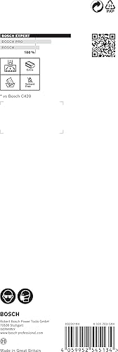 Miniatura 4 de Bosch Professional 3X Expert S471 - Bloques estándar (para madera blanda, pintura sobre madera, 2.717 x 3.819 x 1.024 in, grado mediofinosuperfino,