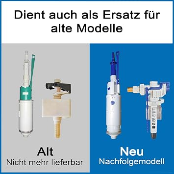 Replacement Parts Set for Geberit Twinline Flush-Mounted Cistern Year of Manufacture 1997-2002