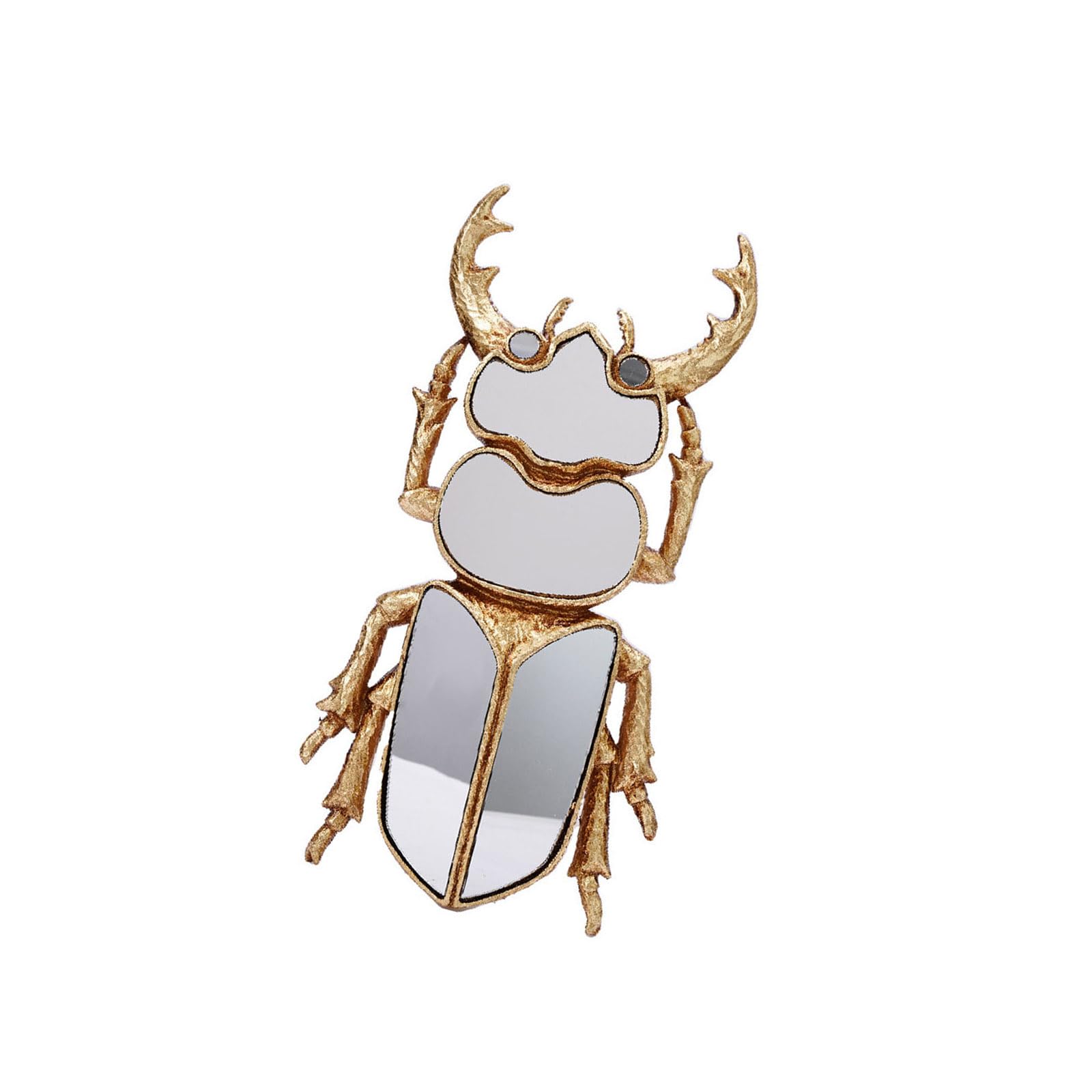 Vdaxvme Resin Insectile Statue Decorative Hanging Mirrour Wall Mounted Mirrour Decor for Bathroom Living Room Offices Home Decors Insectile Wall Decor