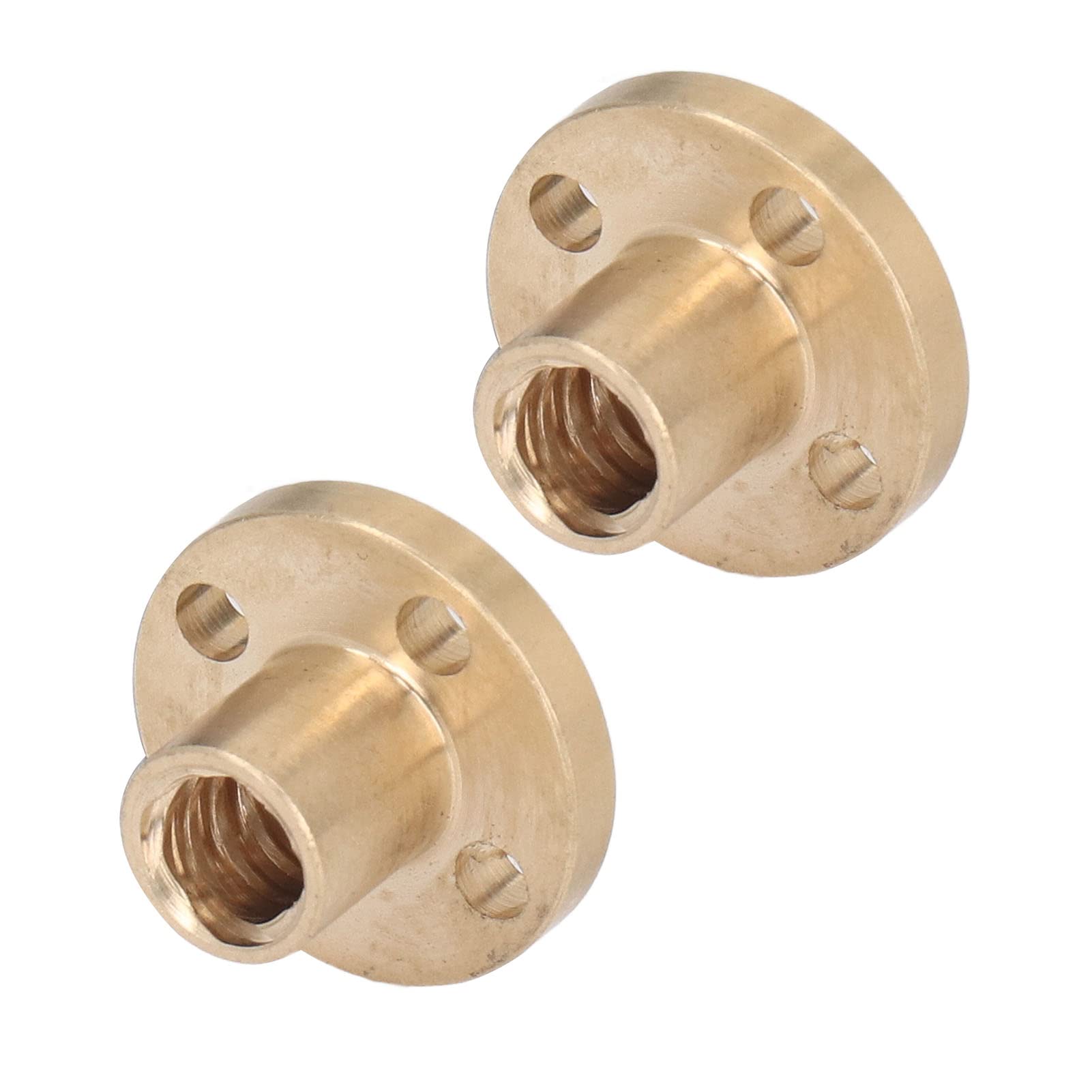 Vis Sans Tête Hexagonale en Laiton M6×25mm, 10 pcs - Excellente Résistance à la Rouille et à la