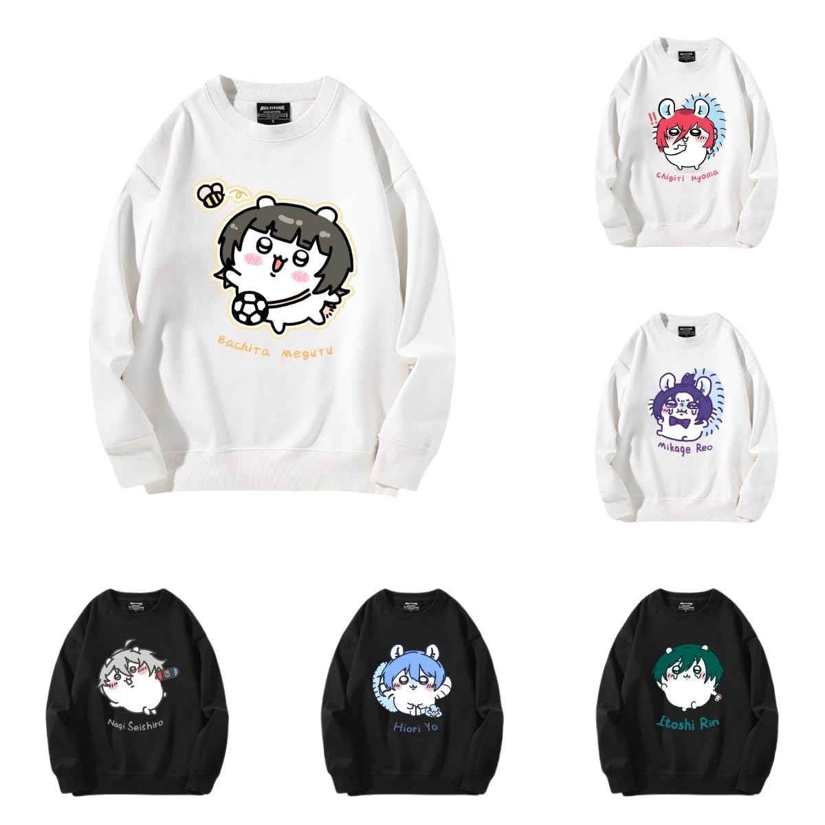 Amazon.co.jp: ブルーロック× ちいかわ パーカー 長袖 コスプレ衣装 洁