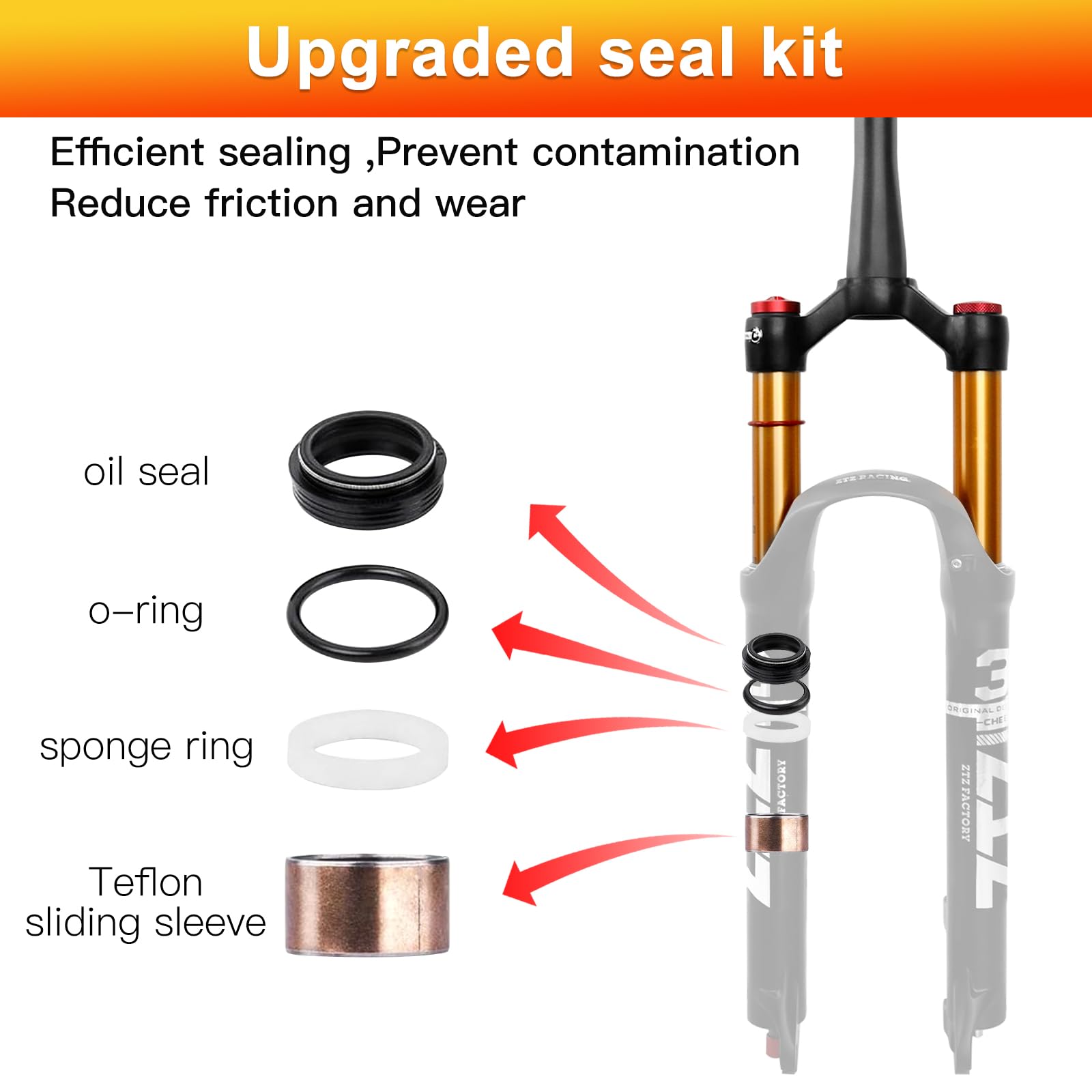 Ztz Racing Forks Snapklik.com : ZTZ 26/27.5/29 Inch MTB Air Suspension Fork, 1 1/8 To 1. ...