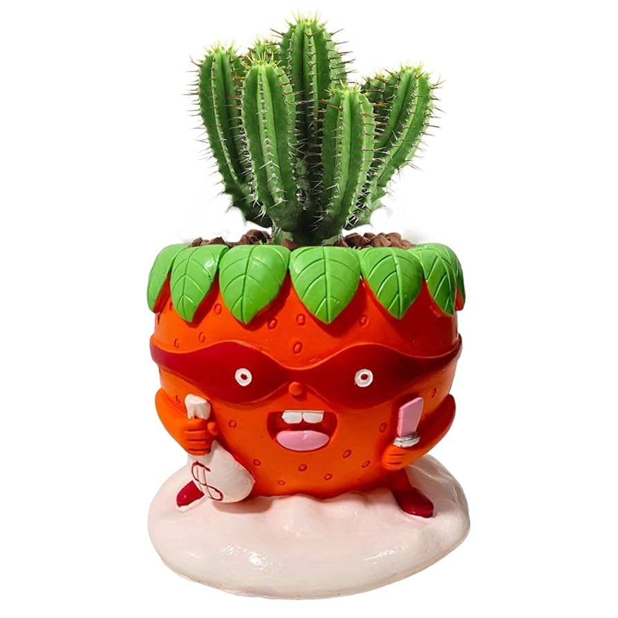 Amazon.co.jp: ストロベリーフェイス、プランタゴッチプランター