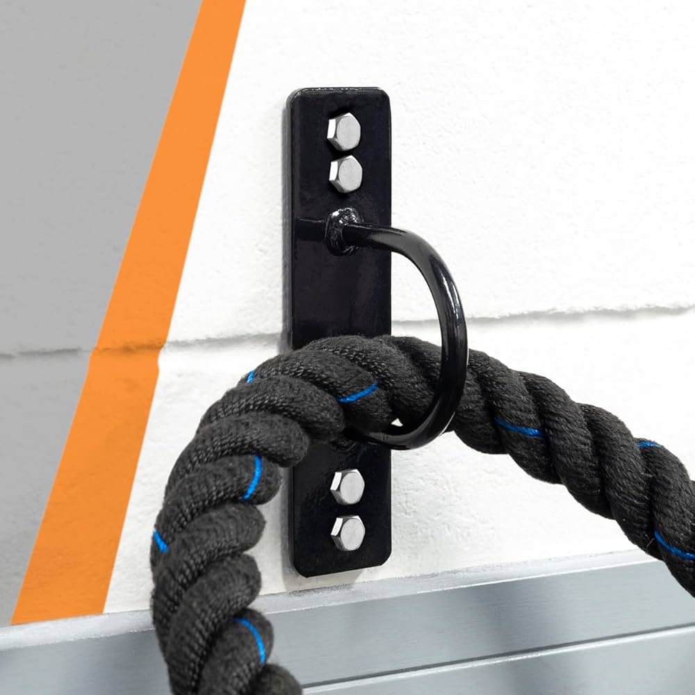 バトルロープ 50mm×12m 高強度トレーニング用 アンカーストラップ付 バトルロープ 50mm×12m 高強度トレーニング用 アンカーストラップ付