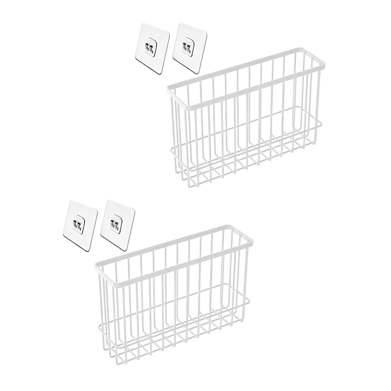 PANGBOER Space Saving 2 Piece Kitchen Hanger Shelf Heavy Duty Metal Materials Cabinet Organizers Easy Mount Design for Tiny Homes Kitchen Cabinet Organizers