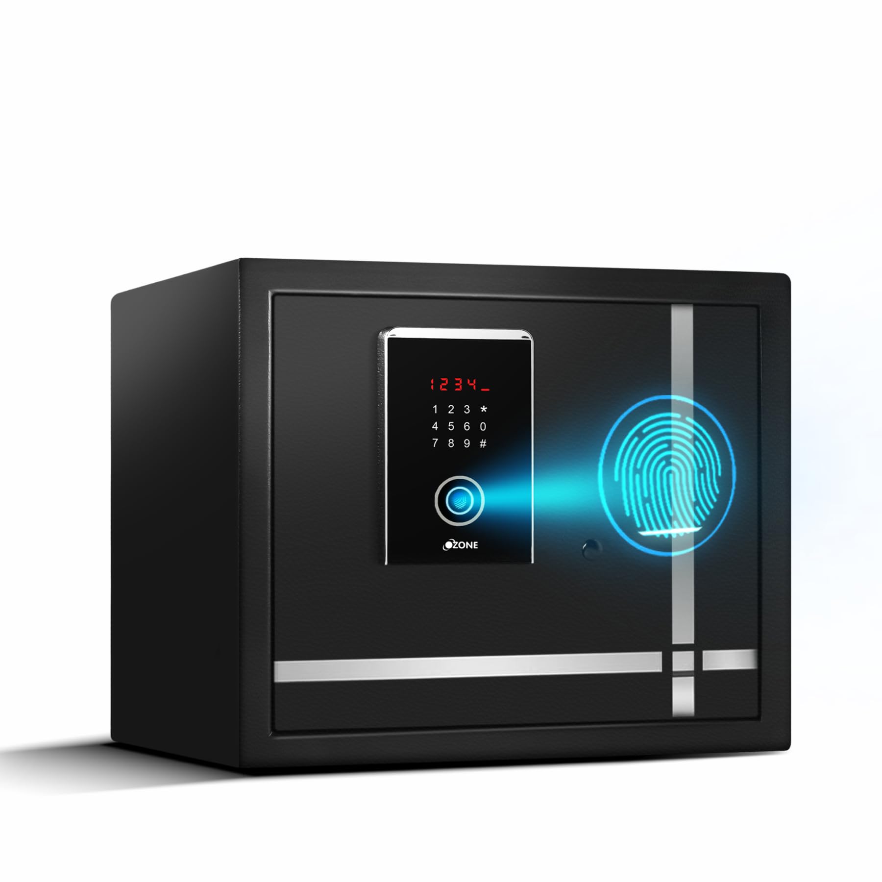 Ozone 40.8 Litres Fingerprint Safe Locker for Home & Office – Fingerprint Lock, 2-in-1 Unlocking (Fingerprint & Password), Size: 350H x 400W x 350D mm, Weight: 21.3kg, 2-Year Warranty-image-31